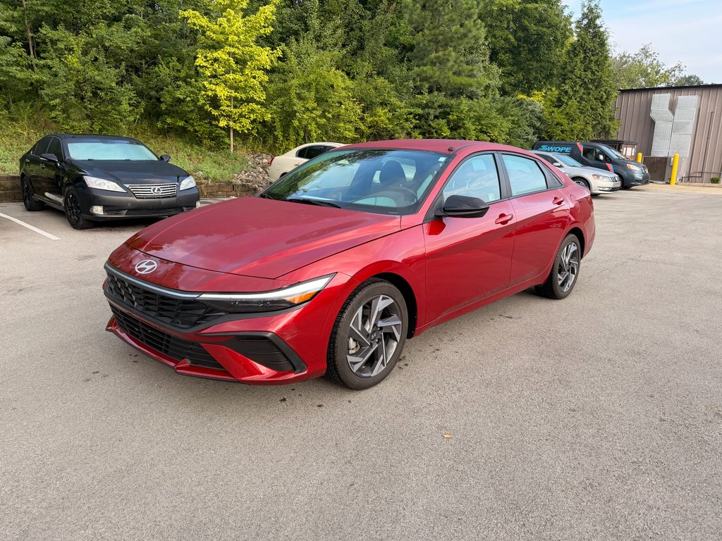 Used 2025 Ultimate Red Hyundai SEL Sport image 1