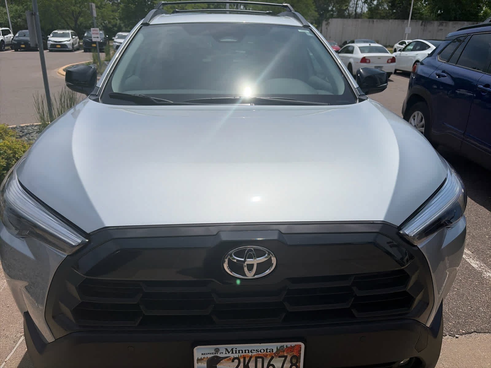 Certified 2026 Toyota Corolla Cross XLE with VIN 7MUDAABG0TV153936 for sale in Golden Valley, Minnesota