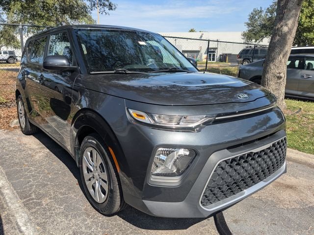 Used 2021 Gray Kia LX image 3