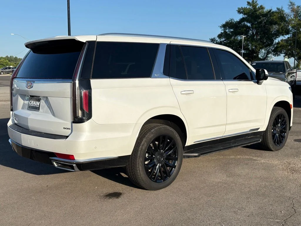 Used 2024 White Cadillac Premium Luxury image 8