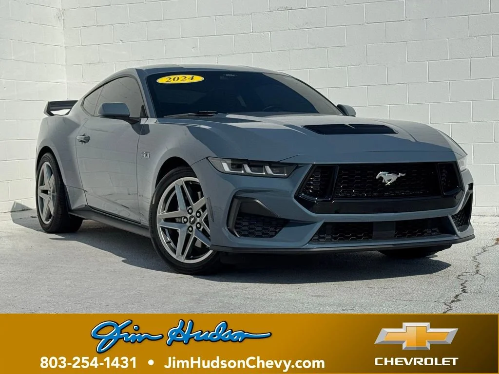Vapor Blue Metall 2024 Ford Mustang GT Fastback RWD Coupe Rear-Wheel Drive