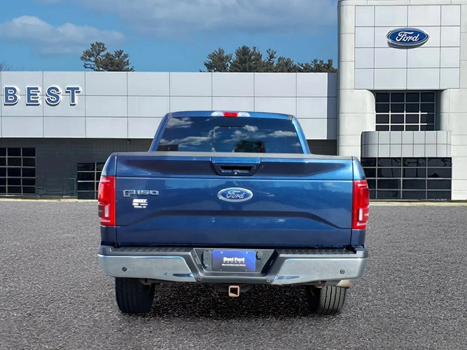 Used 2016 Blue Jeans Metallic Ford Lariat image 5