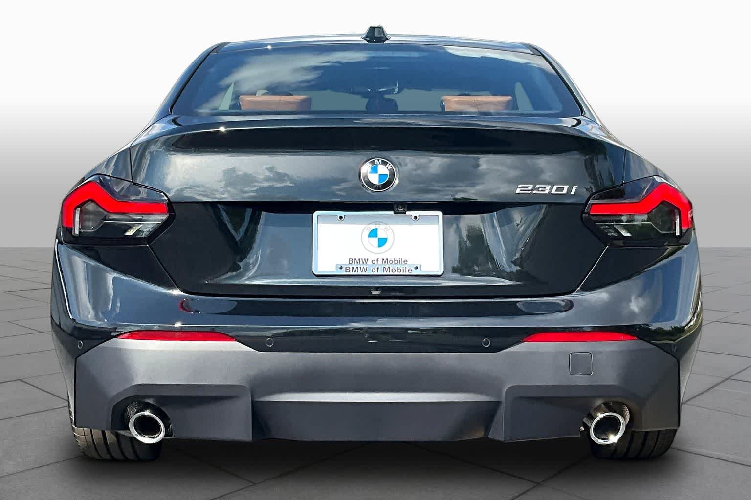 New 2025 Black Sapphire Metallic BMW 230i image 4