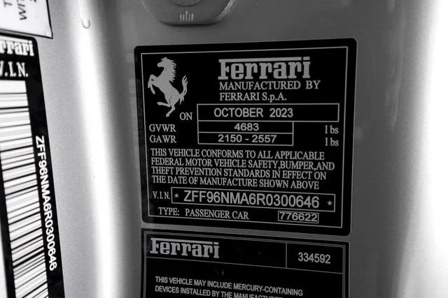 Certified Used 2024 Argento Nurburgring Ferrari  image 69