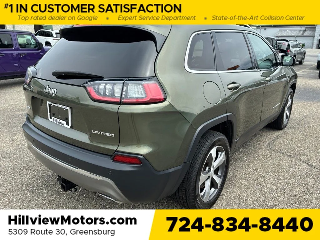 Certified Used 2020 Olive Green Jeep Limited image 7