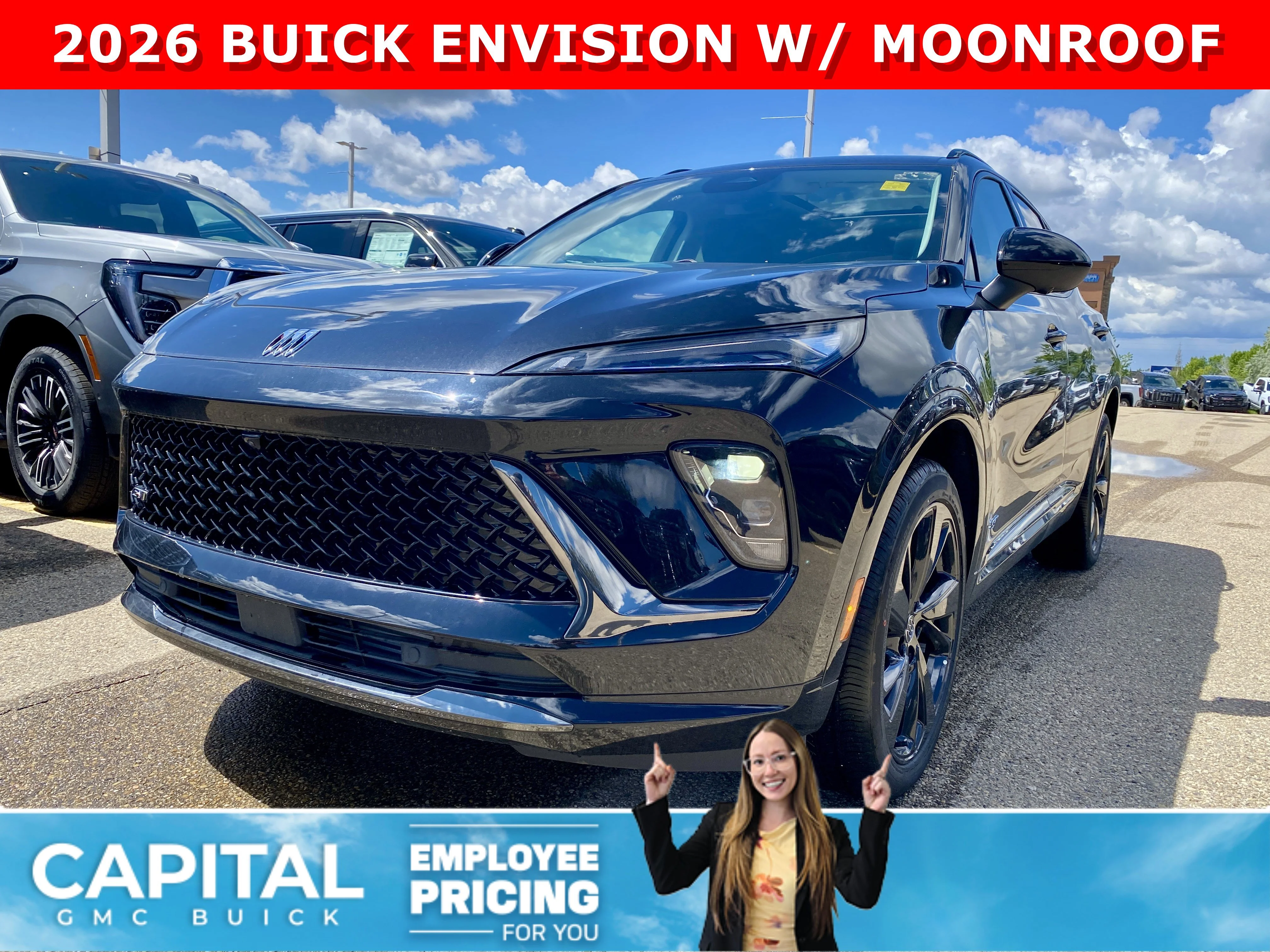 New 2026 EBONY TWILIGHT METALLIC Buick Sport Touring image 1