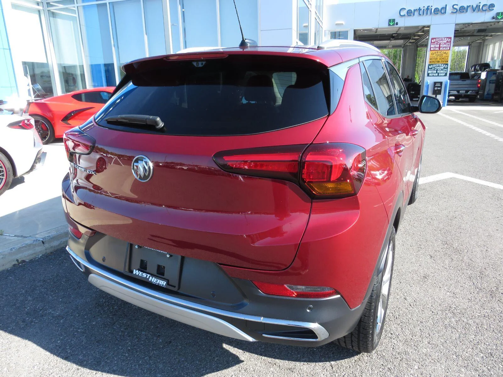 Used 2022 Cinnabar Metallic Buick Essence image 7