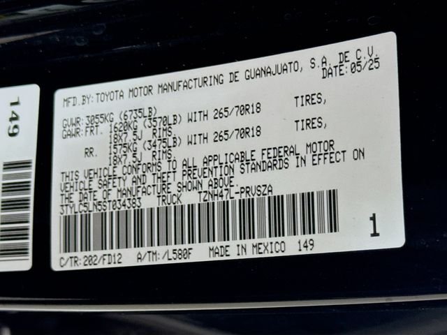 Used 2025 Black Toyota TRD Off Road image 35