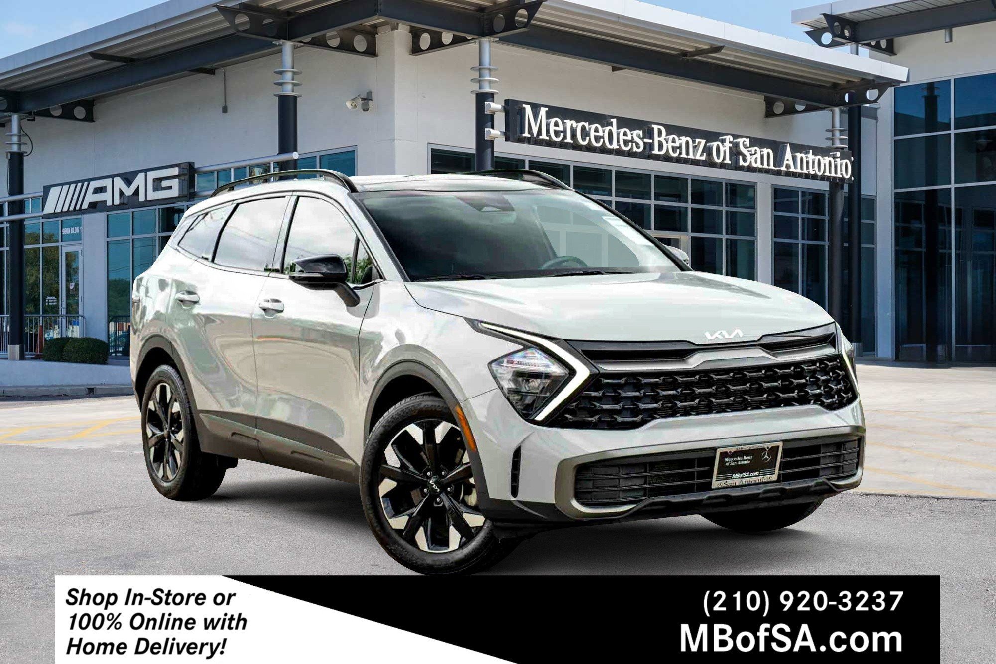 Used 2023 Wolf Gray Kia X-Line image 1