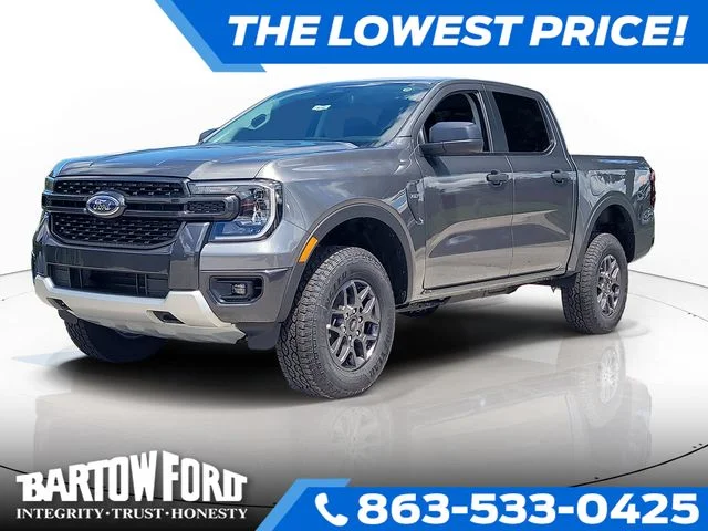 New 2026 Gray Metallic Ford XLT image 1