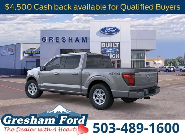 New 2026 Carbonized Gray Metallic Ford XLT image 4