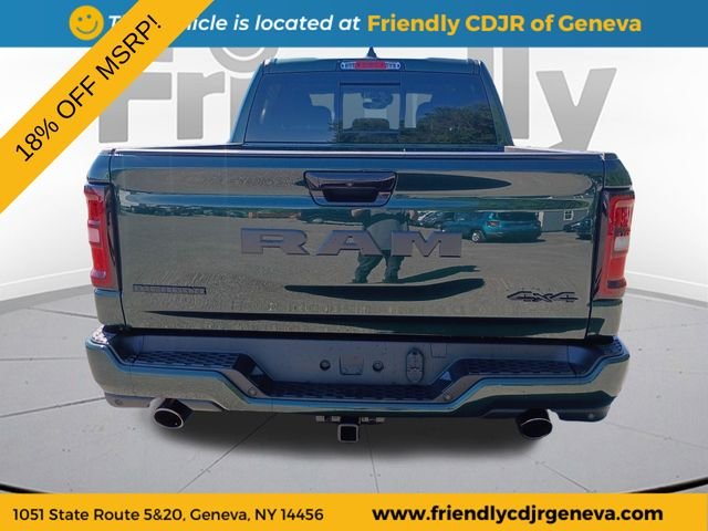 New 2026 Serrano-Green Metallic Exterior Paint RAM Big Horn/Lone Star image 6