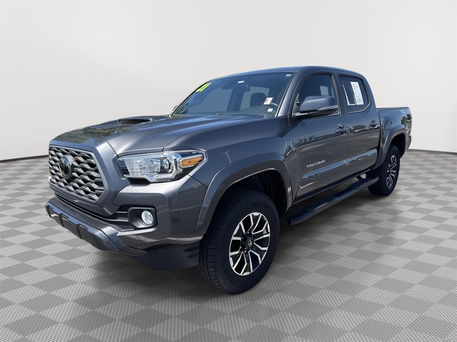 Used 2021 Magnetic Gray Metallic Toyota TRD Sport image 9