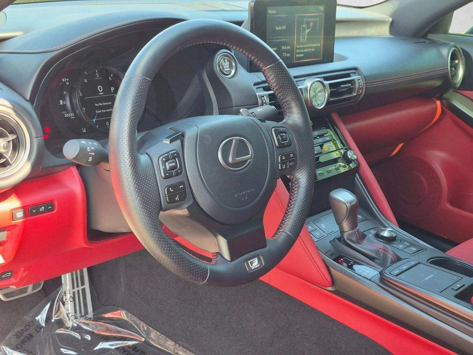 Certified Used 2021 Atomic Silver Lexus F SPORT image 10