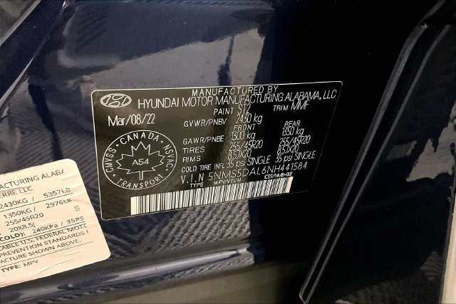 Used 2022 Stormy Sea Hyundai Calligraphy image 40