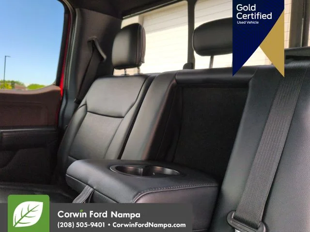 Certified Used 2021 Red Ford Lariat image 28