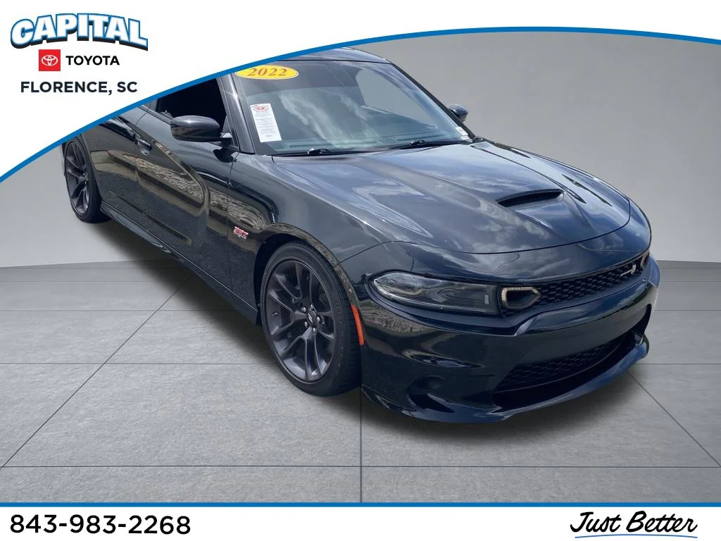 Used 2022 Black Dodge R/T Scat Pack image 1