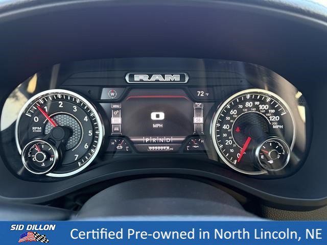 Used 2023 Diamond Black Crystal Pearlcoat Ram Laramie image 14