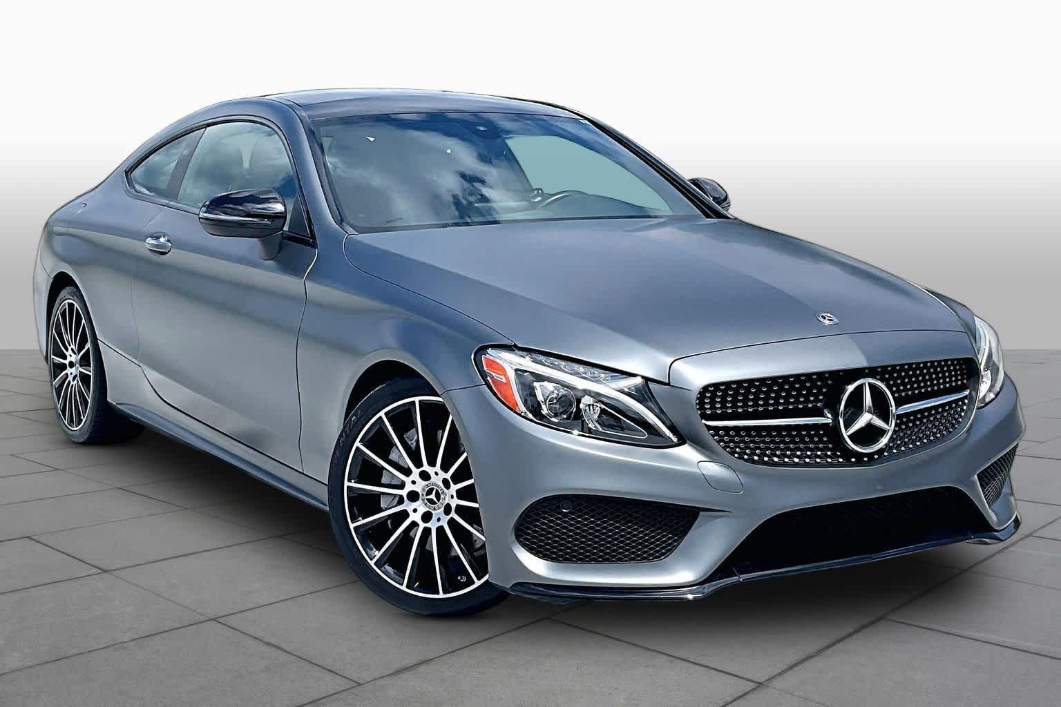Used 2018 designo Selenite Grey Magno (Matte Finish) Mercedes-Benz C 300 image 3