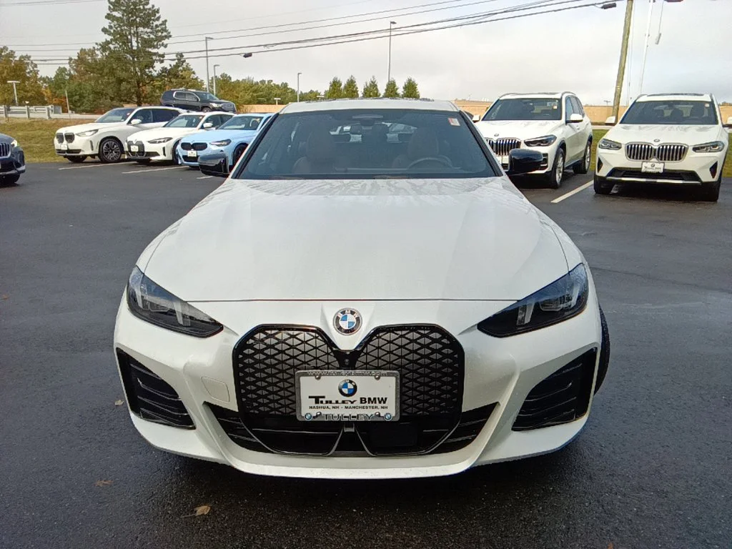 Certified 2026 BMW i4 40 with VIN WBY43HD00TFW46964 for sale in Manchester, NH