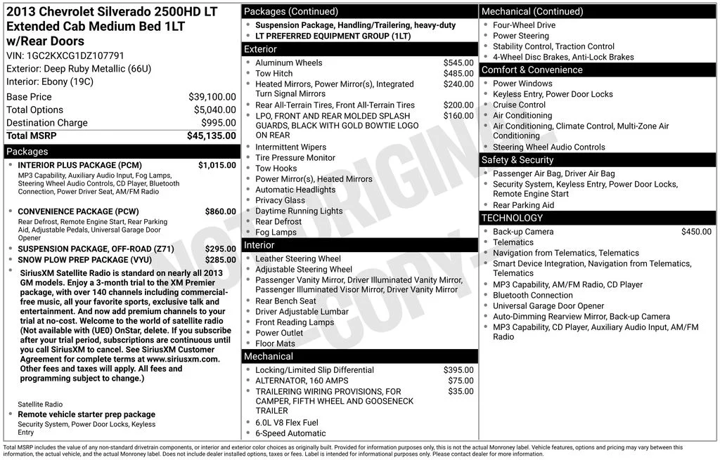 Used 2013 Red Chevrolet LT image 9