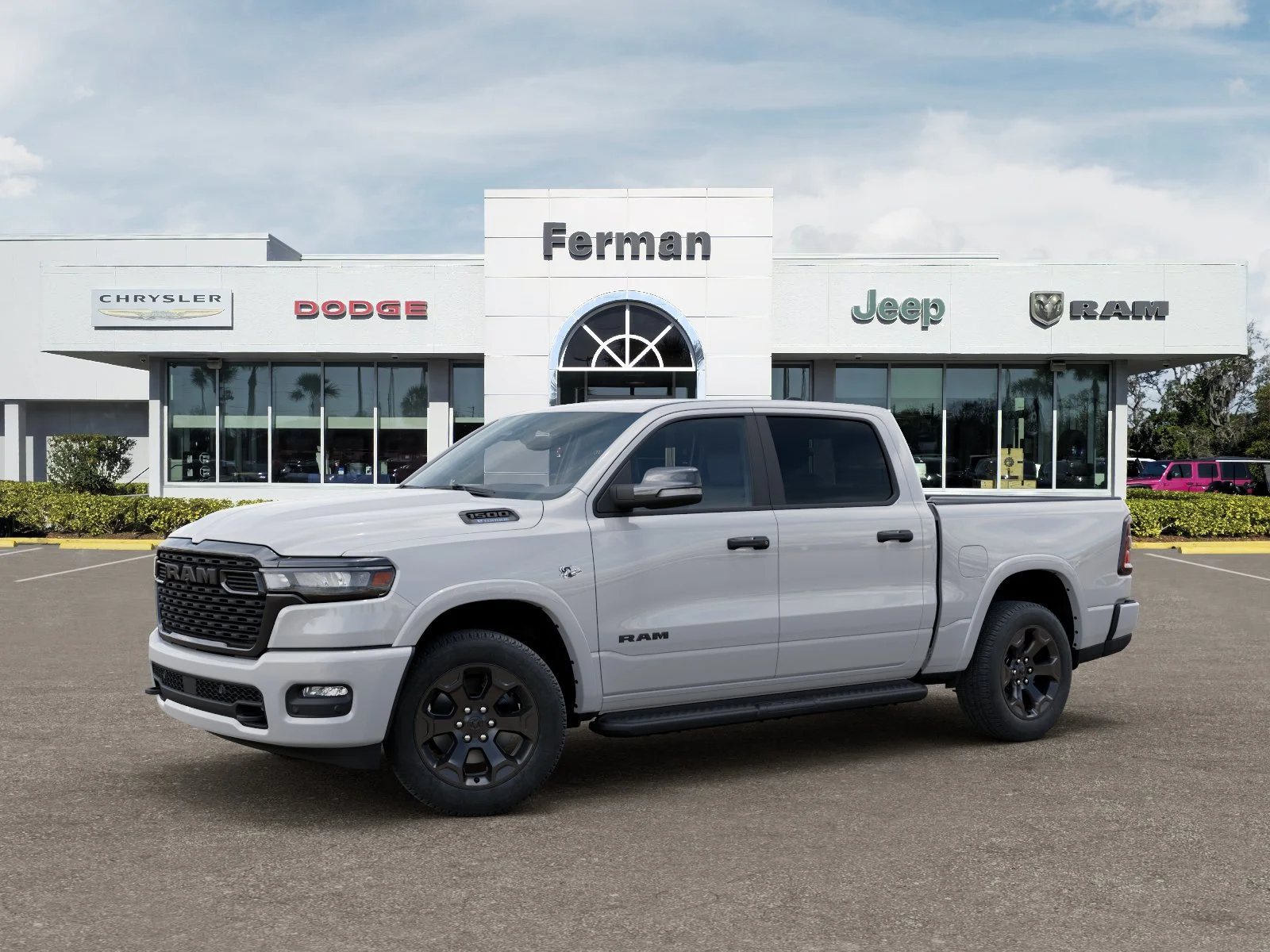 New 2026 Bright White Clear-Coat Exterior Paint RAM Big Horn/Lone Star image 32