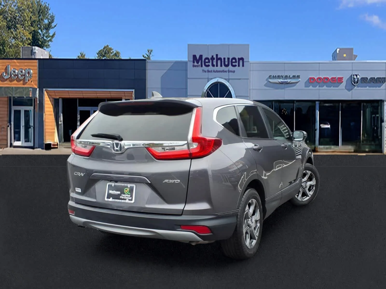 Used 2019 Modern Steel Metallic Honda EX image 3