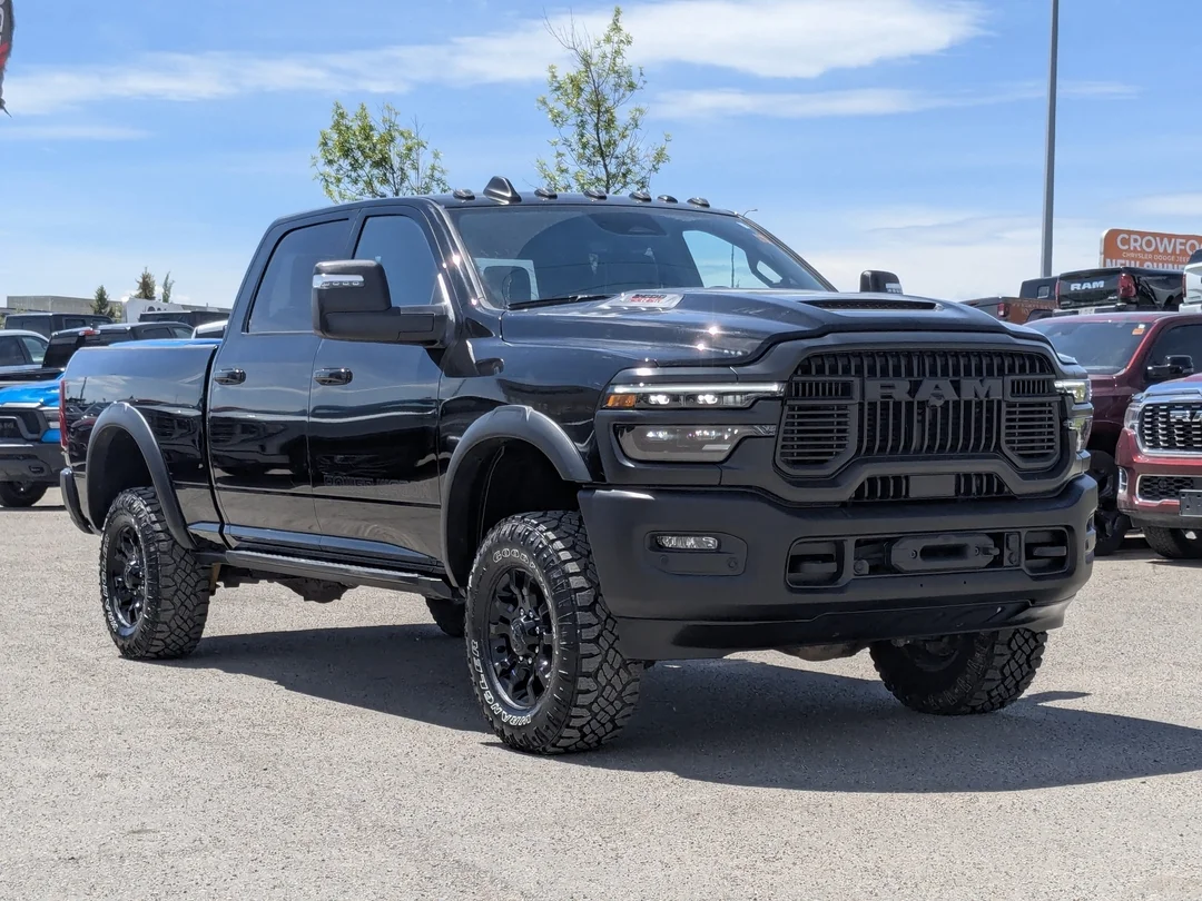 Used 2025 Black RAM Power Wagon - - 4x4 - Level II Group - Sunroof - 14.4 Touchscreen & More! image 2