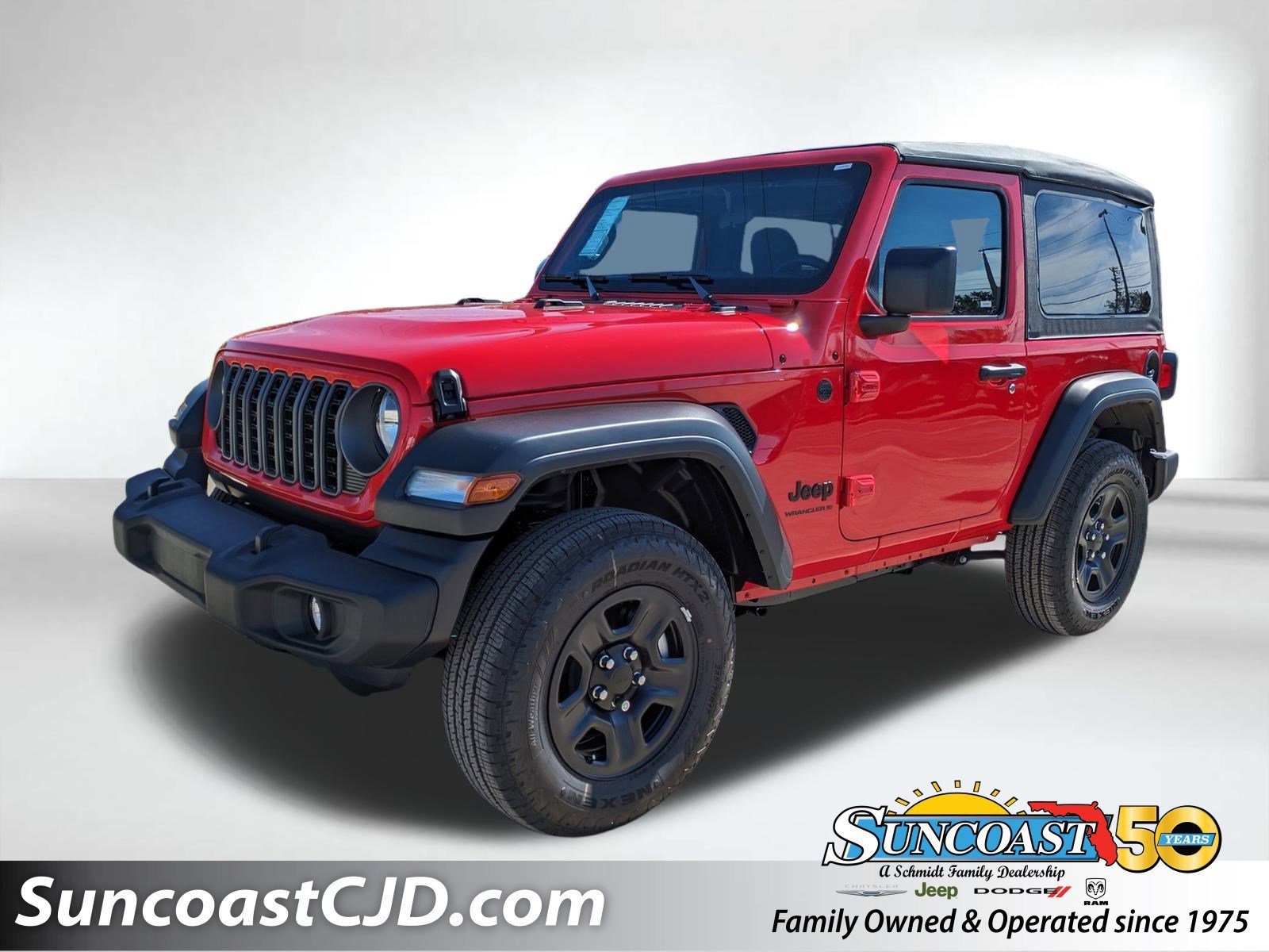 New 2026 Firecracker Red Clear-Coat Exterior Paint Jeep Sport image 1