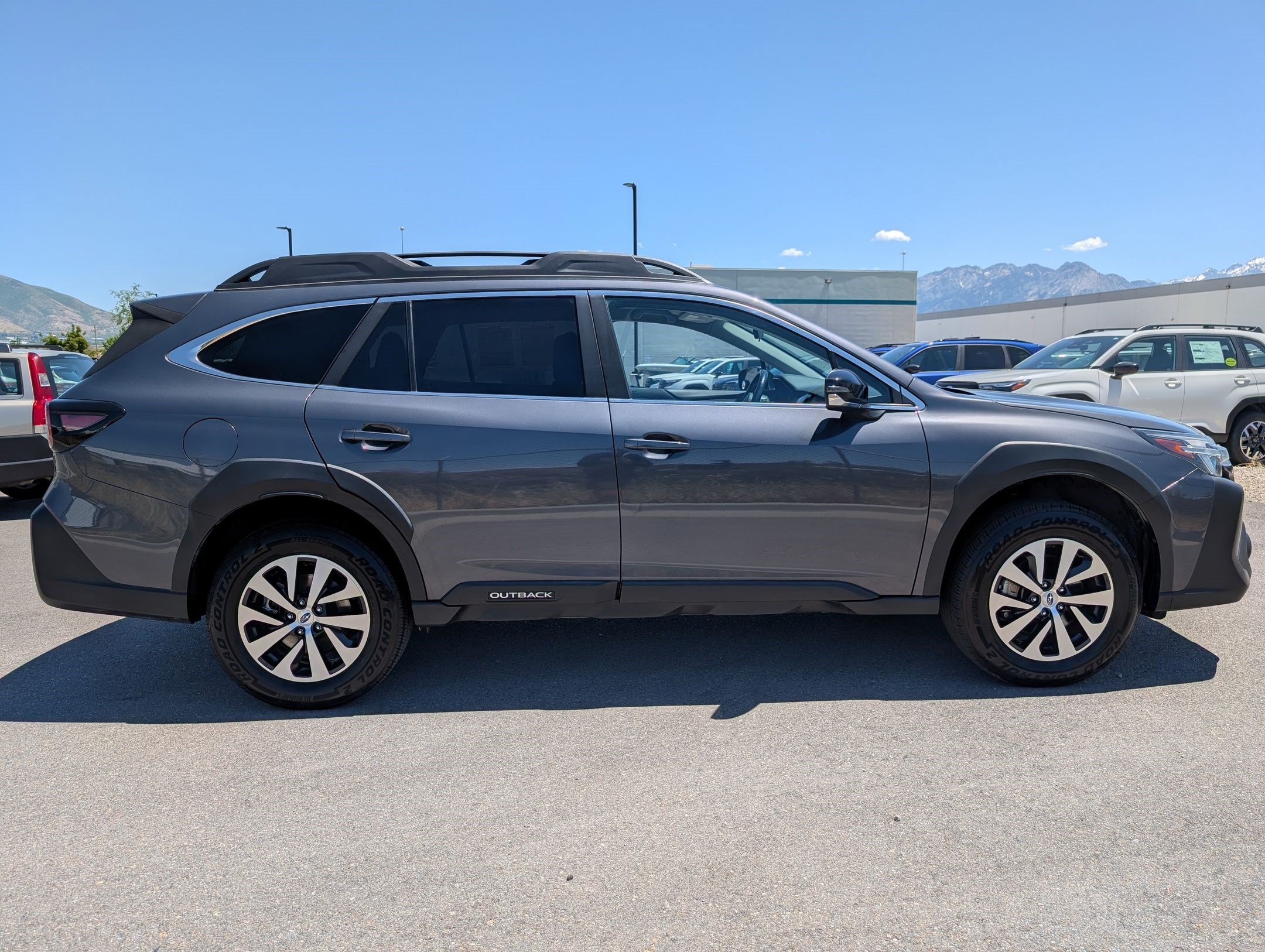 Used 2023 Magnetite Gray Metallic Subaru Premium image 2