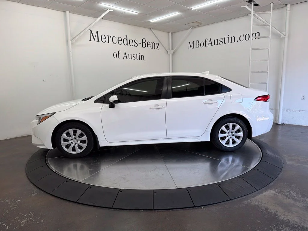Used 2023 White Toyota LE image 4