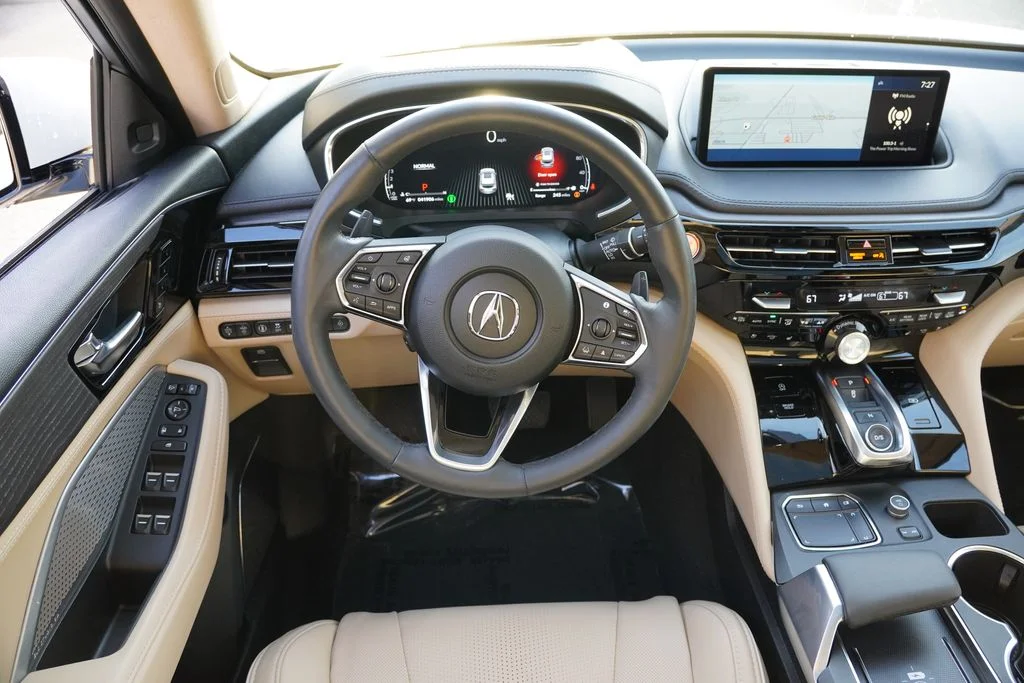 Used 2024 Platinum White Pearl Acura Advance image 22