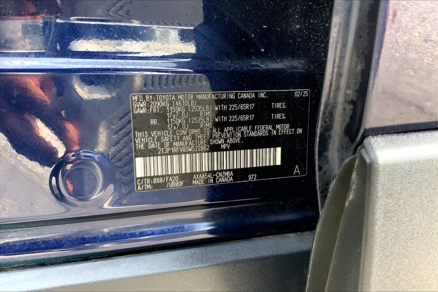 Used 2025 Blueprint Toyota XLE image 36