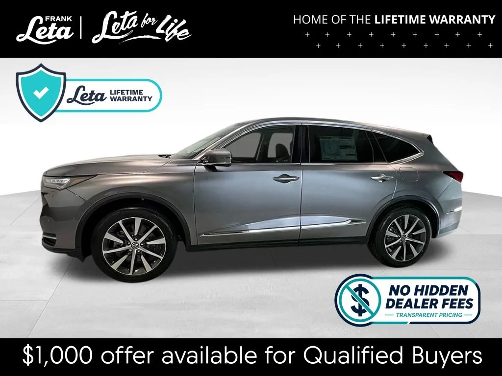 New 2026 Liquid Carbon Metallic Acura Technology Package image 2
