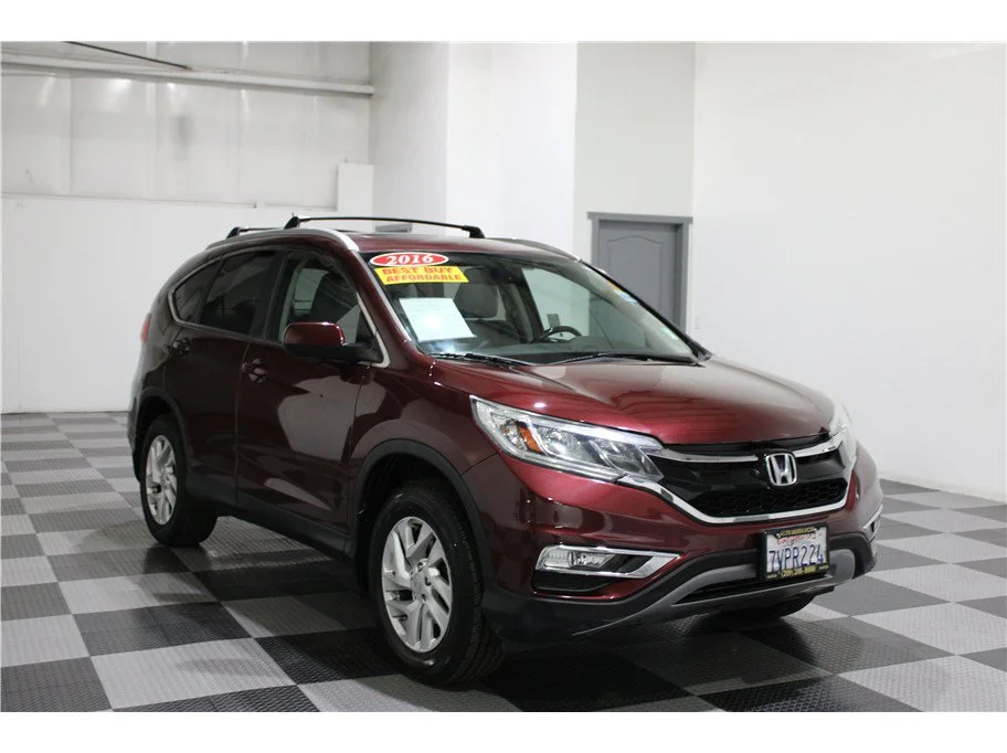 Used 2016 Burgundy Honda EX-L image 3