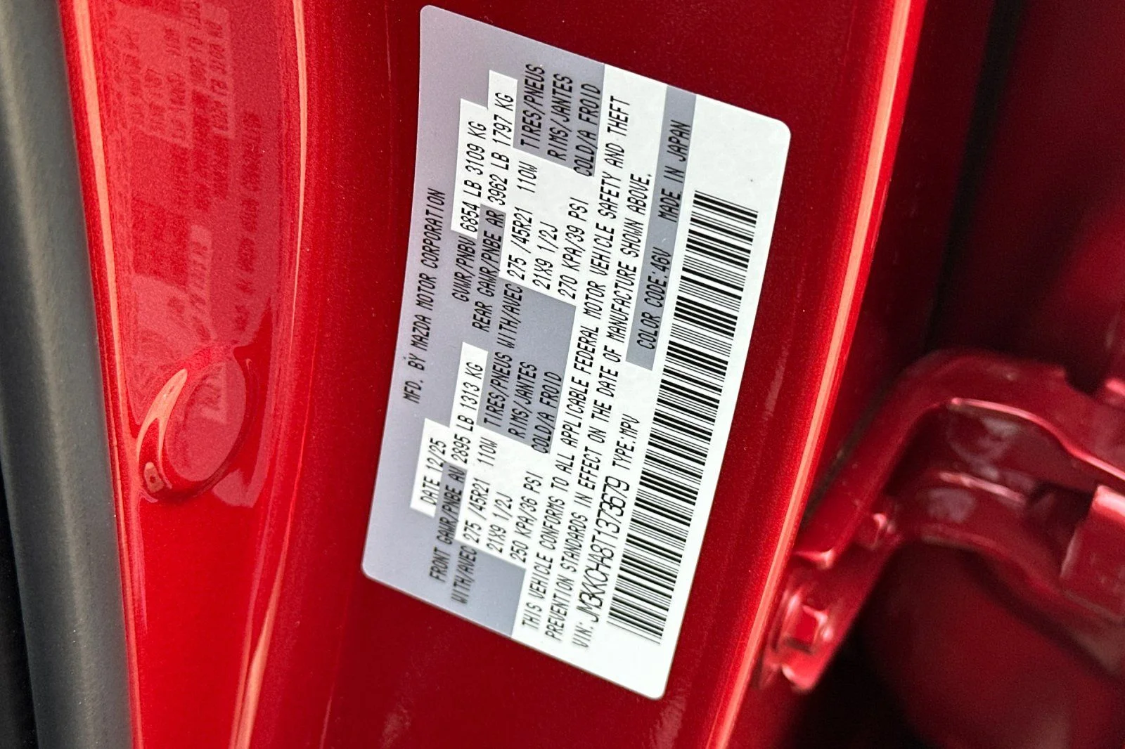 New 2026 Soul Red Crystal Metallic Mazda Premium Sport AWD image 36