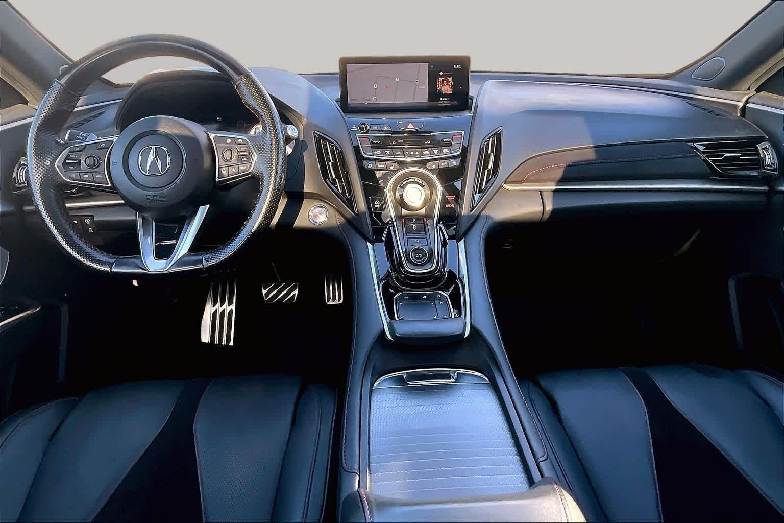 Used 2022 Performance Red Pearl Acura w/A-Spec Advance Package image 16