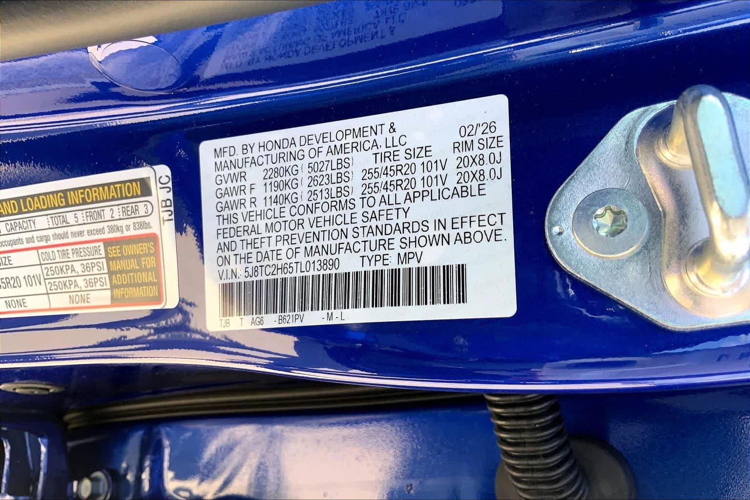 New 2026 Apex Blue Pearl Acura w/A-Spec Package image 21