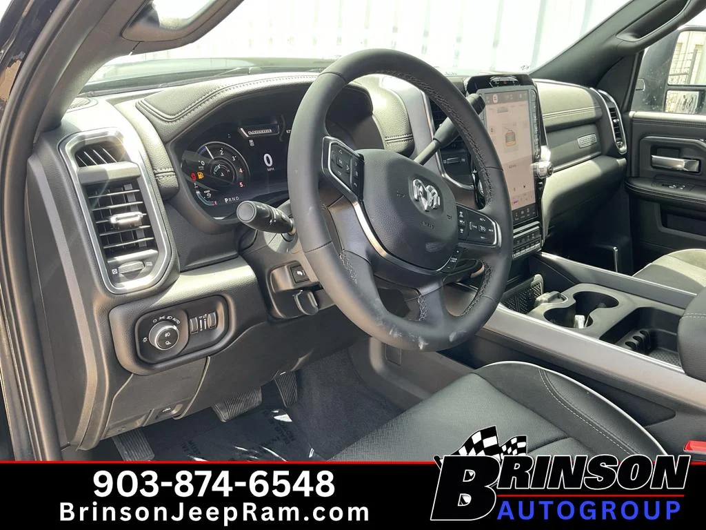 New 2026 Diamond Black Crystal Pearlcoat Ram Laramie image 12