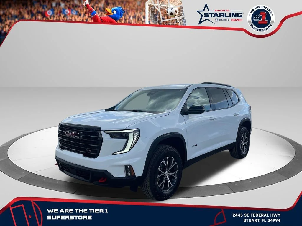 New 2026 Summit White GMC AT4 image 1
