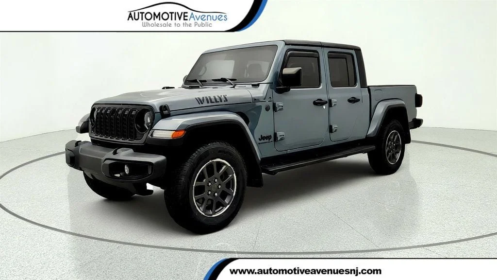 Used 2024 Anvil Clear Coat Jeep Willys 4x4 w/ Tru-Lok Axle, Willys Suspension & Hard Top image 1
