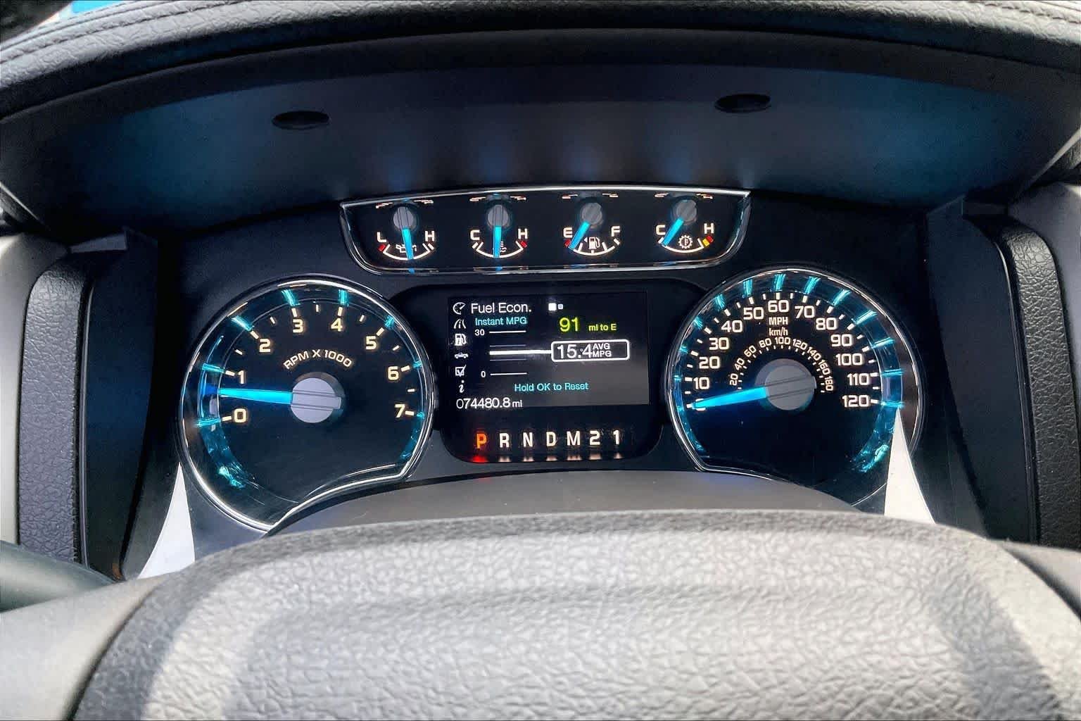 Used 2014 Tuxedo Black Metallic Ford Lariat image 26