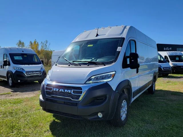 New 2025 Bright White Clearcoat RAM High Roof image 8
