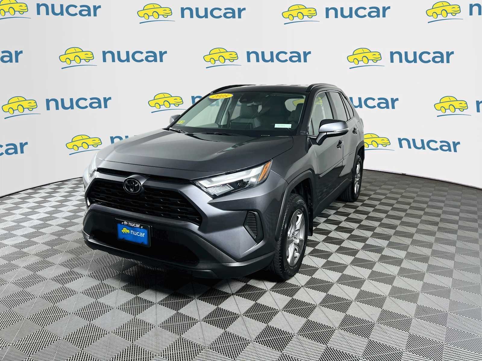 Used 2025 Magnetic Gray Metallic Toyota XLE image 3