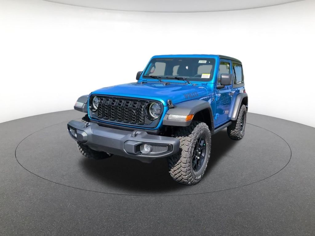 New 2026 Hydro Blue Pearl-Coat Exterior Paint Jeep Willys image 19