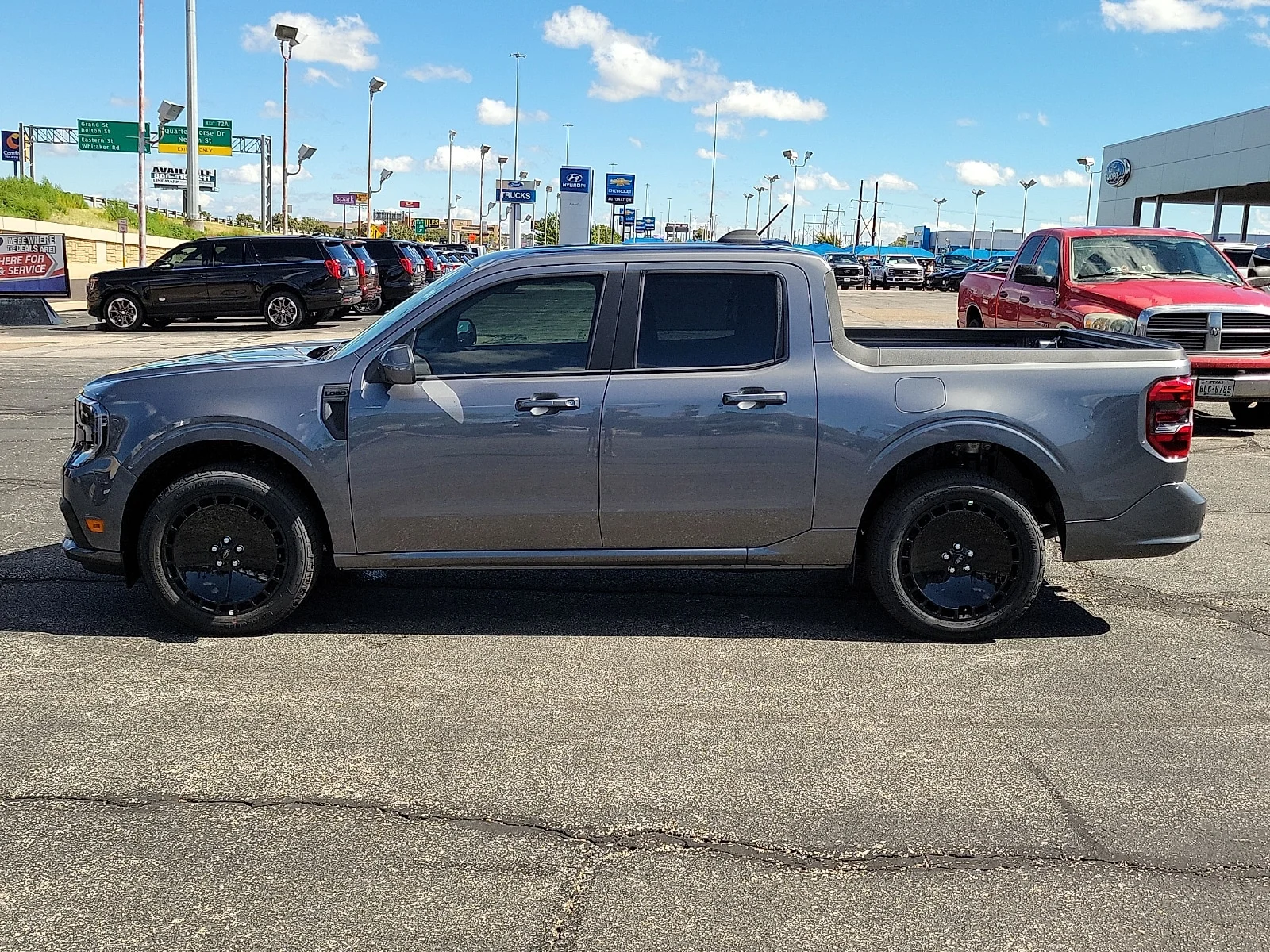 New 2026 Carbonized Gray Metallic Ford Lobo image 2