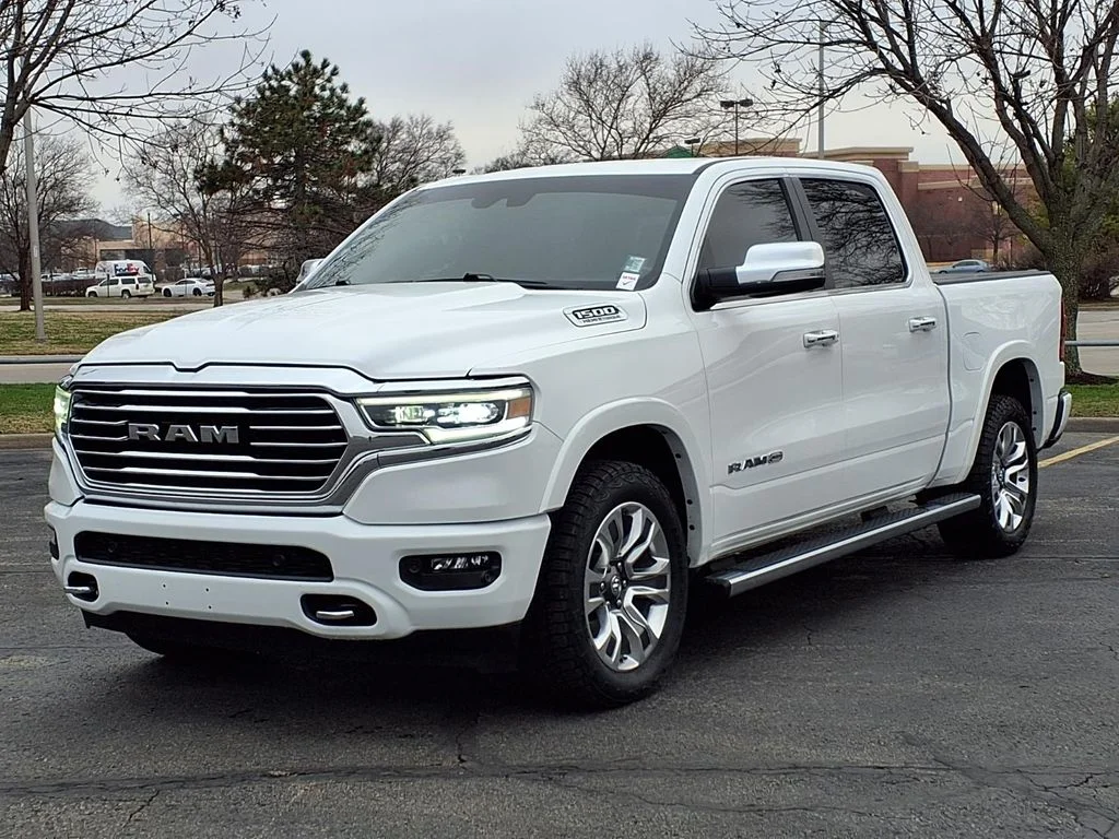 Used 2021 RAM Ram 1500 Pickup Longhorn with VIN 1C6SRFKT4MN810692 for sale in Kansas City