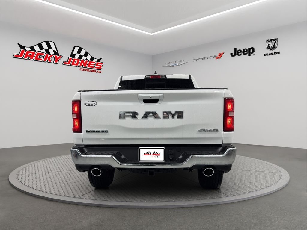 New 2026 Bright White Clear-Coat Exterior Paint RAM Laramie image 7