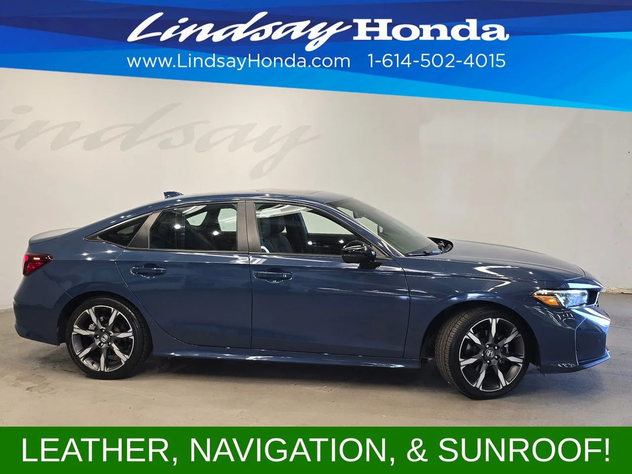 Used 2025 Blue Lagoon Pearl Honda Sport Touring image 3