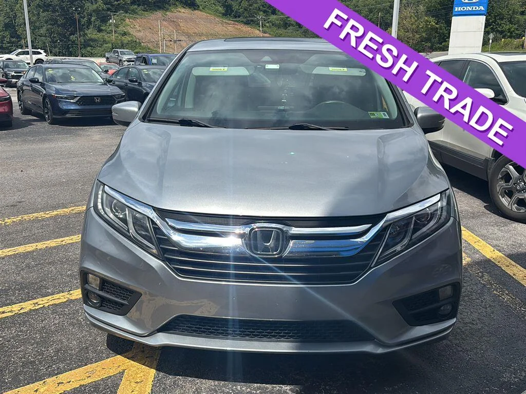Used 2019 Lunar Silver Metallic Honda EX-L w/Navi w/RES image 1